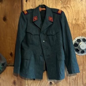 Swiss Army Wool Coat - small 2-4